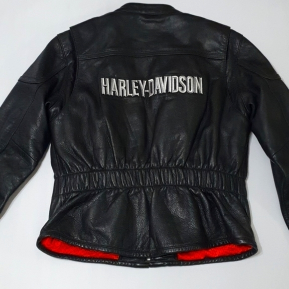 Harley Davidson Genuine Leather Moto-Jacket - Picture 9 of 10